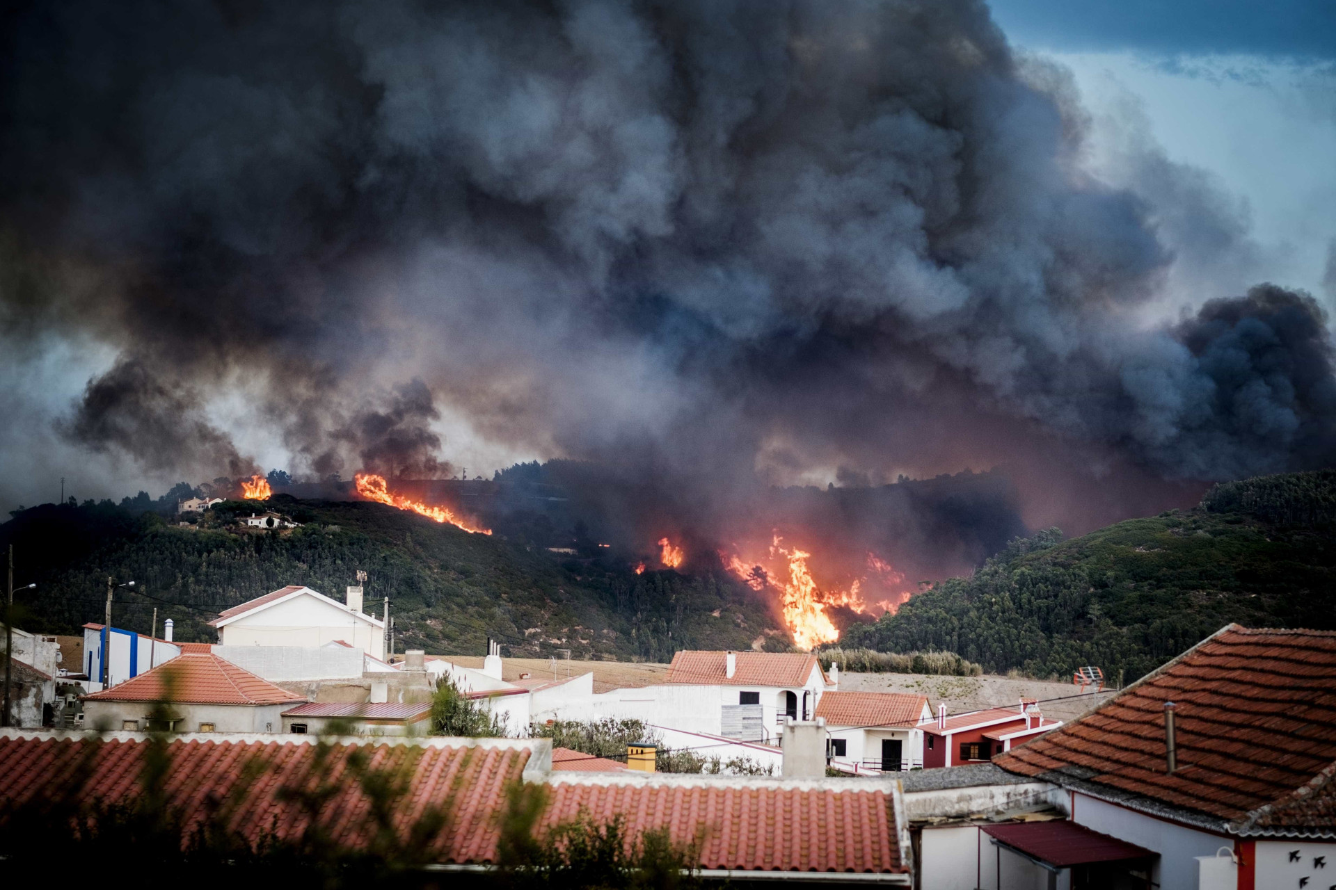 Оперативный мониторинг пожаров в Португалии для МЧС России (18.06.17)