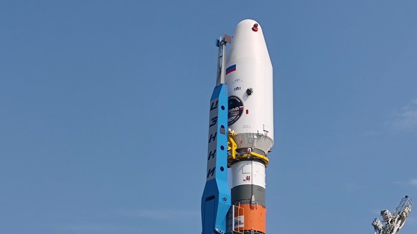 Soyuz-2.1b rocket launched from Vostochny cosmodrome